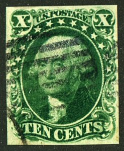 U.S. #14 USED WITH PSE CERT G-VG 40