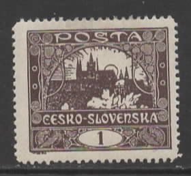 Czechoslovakia Sc # 41 mint hinged (BBC)