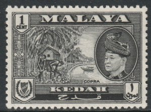 Malaya Kedah Scott 83 - SG92, 1957 Sultan 1c MH*