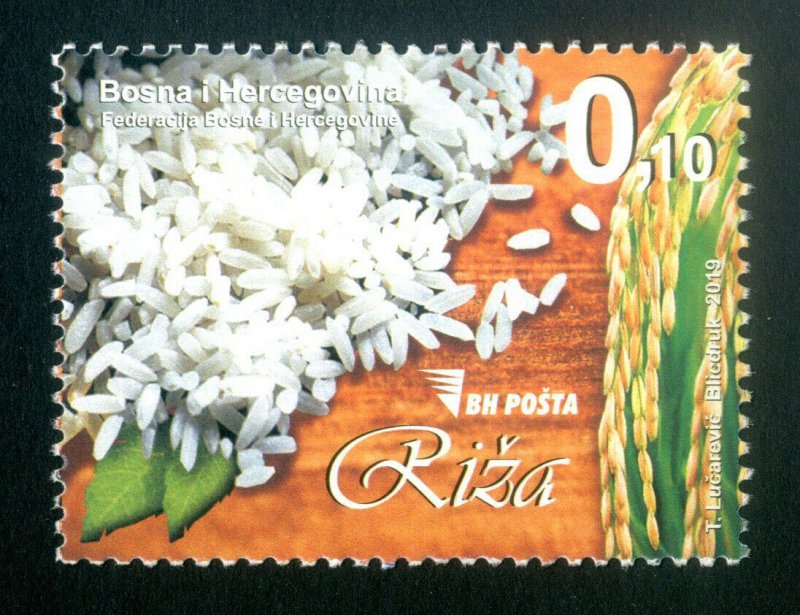 BOSNIA&HERZEGOVINA 2019 - CEREALS 2019 (Gastronomy, Plants), MNH