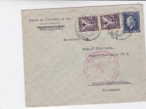 greece 1937  stamps cover ref r15991