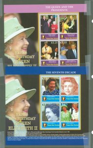 Papua New Guinea #1208-1209  Souvenir Sheet (Queen)