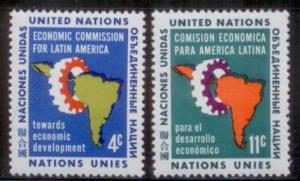 United Nations - New York 1961 SC# 93-94 MNH-OG L378