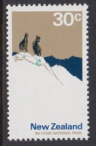 455 1970 Mt. Cook National Park MNH