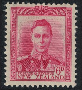 New Zealand King George VI 6d 1941 MNH SG#683