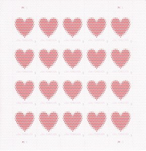 20 Forever First Class Postage Stamps Wedding Celebration Love Valentines (of40）