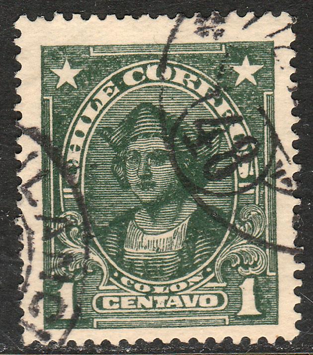 Chile 143, 1c Columbus. Used.F (562)