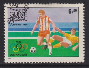 Guinea-Bissau 571 Olympic Soccer 1984