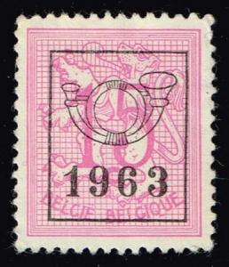 Belgium #408 Lion Rampant; Used Precancel (0.25)