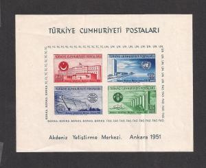 TURKEY SC# 1054a VF OG 1952 CREASES
