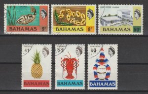 BAHAMAS 1972 SG 395/400 USED