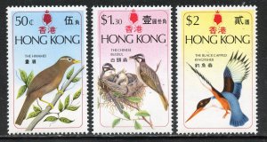 Hong Kong #309-11, Mint Never Hinge