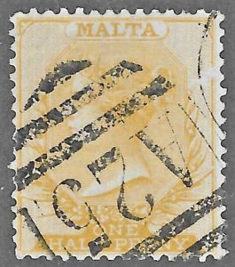 Malta (1863) - Scott # 3,   Used