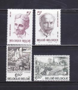 Belgium 957-960 Set MNH Various (B)