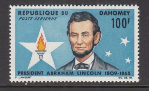 Dahomey C29 Lincoln MNH VF