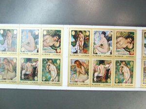 Ajman 853-860 100 Set IN Arch / MNH Michelwert