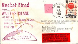 9.14.1961 Argo D-4 Sodium Flare - Wallops Island, VA - F74063