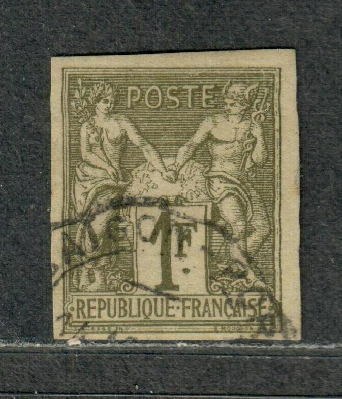 Fr. Colonies Sc#29 Used/VF, Cv. $67.50