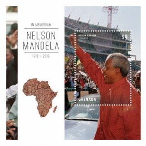 Grenada - 2013 - President Nelson Mandela In Memoriam - Souvenir Sheet - MNH