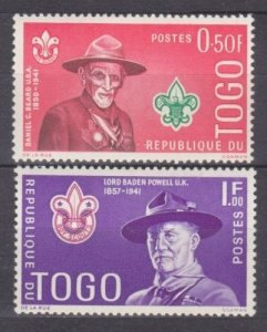 1961 Togo 313-314 Scouts