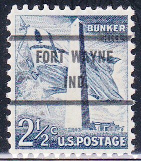 Precancel - Fort Wayne, IN PSS 1034-71 - Bureau Issue