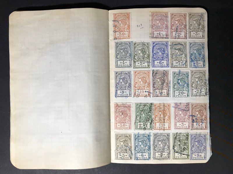 Argentina Revenue Stamps Mint/Used 1891-1932 (1600 Stamps)