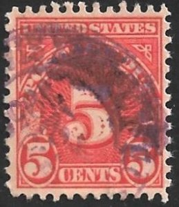 United States US Postage Due Scott # J83 Used. All Additional Items Ship Free.