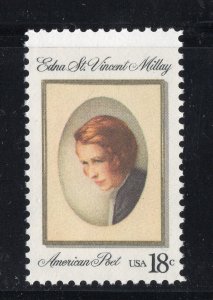 1926 * EDNA ST VINCENT MILLAY  ** U.S. Postage Stamp  MNH