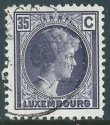 Luxembourg, Sc #167, 35c Used