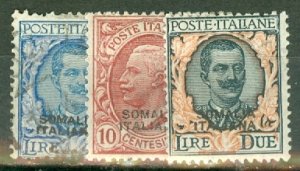 QJ: Somalia 83-7, 89, 91, 93-4 mint; 92 used CV $117.15; scan shows only a few