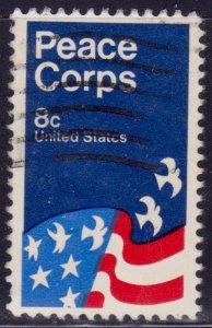 United States, 1972, Peace Corps, 8c, sc#1447, used**