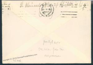 3rd Reich 1945 III Panzer Army 549 Volks-Grenadier Div Feldpost Cover 53040