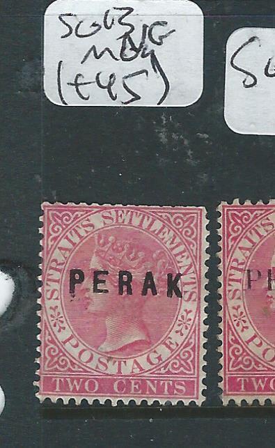 MALAYA PERAK (PP2607B) QV 2C   SG 13  MNG