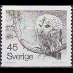 SWEDEN 1977 - Scott# 1212 Owl 45o LH