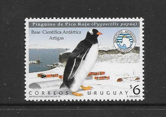 PENGUINS - URUGUAY #1687   MNH