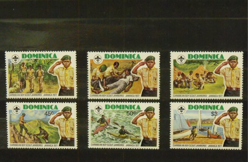 9186   Dominica   MNH # 534, 535, 536, 537, 538, 539          CV$ 3.60