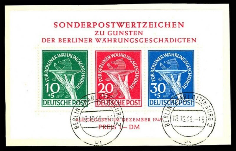 BERLIN 9NB3a  Used (ID # 62401)