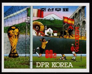 North Korea - Mint Souvenir Sheet Scott #2540 (Soccer)