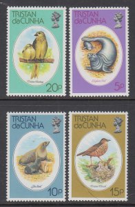 Tristan da Chuna 251-254 Animals MNH VF