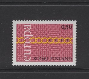 Finland #504  (1971  Europa  issue) VFMNH CV $5.00