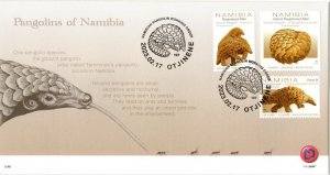 Namibia - 2023 Pangolins FDC