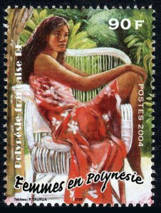 French Polynesia 868, MNH. Polynesian woman, 2004