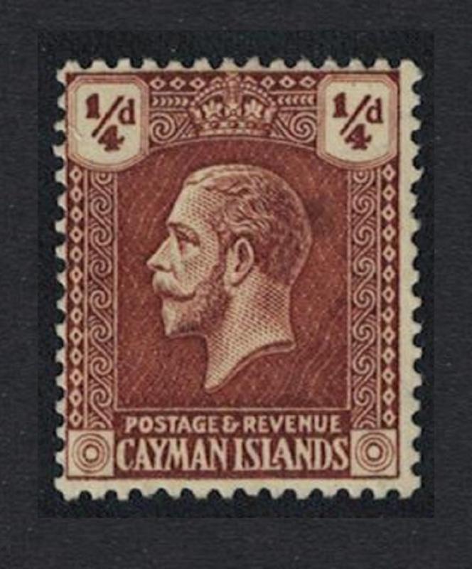 Cayman Is. George V 1v ?d MH SG#69