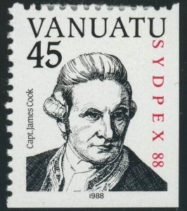 Vanuatu #478 Captain James Cook Sydpex '88 Philatelic Exhibition 45v Postage MLH