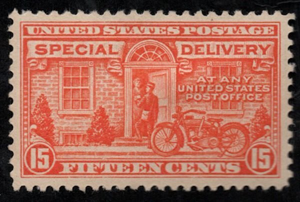 US #E13 SCV $170.00 SUPERB mint lightly hinged, wonderfully fresh color and s...