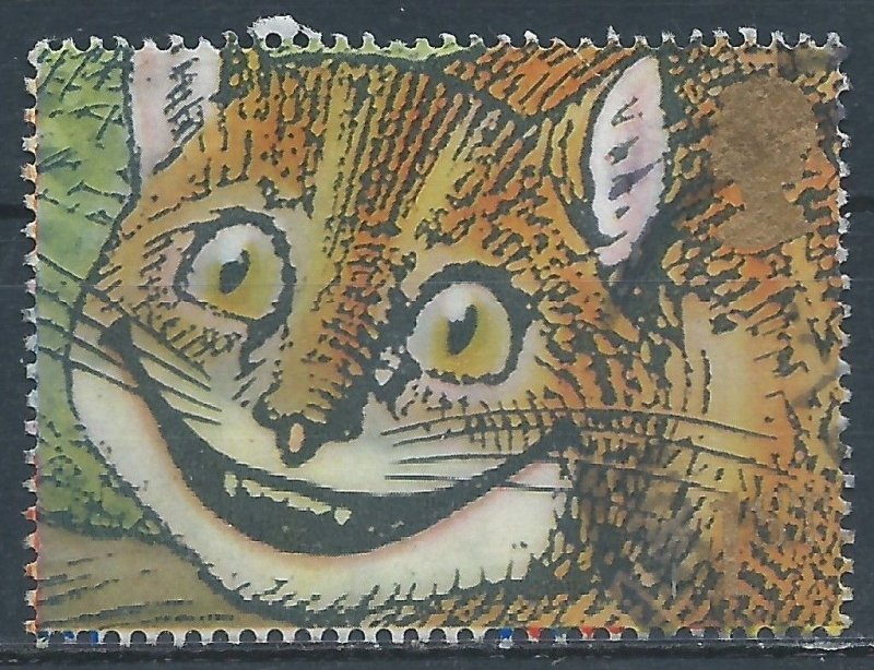 Great Britain 1991 - 1st Smiles (Cheshire Cat) - SG1553 used