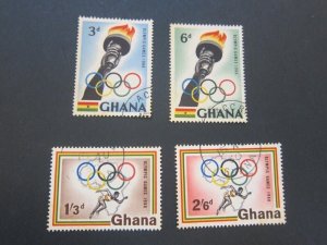 Ghana 1960 Sc 82-5 set FU