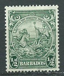 Barbados SG 248 VFU  perf 13 ½ x 12½