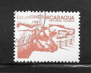 Nicaragua #1612 Used Single.