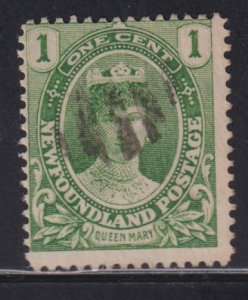 Newfoundland 104 Queen Mary 1¢ 1911